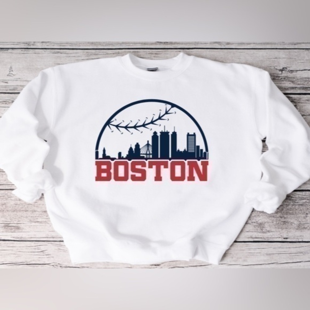 Boston Red Sox Skyline Crewneck